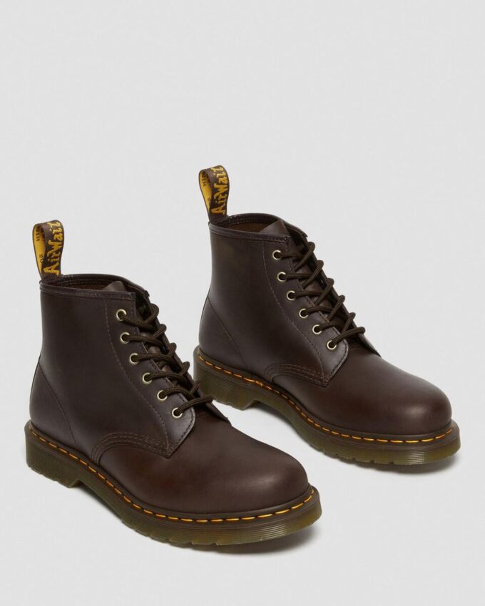 101 Crazy Horse Leder-Stiefeletten