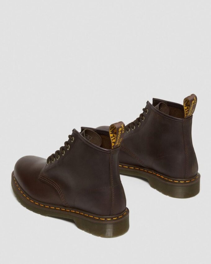 101 Crazy Horse Leder-Stiefeletten