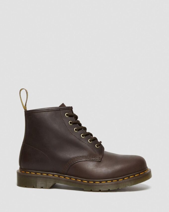 101 Crazy Horse Leder-Stiefeletten
