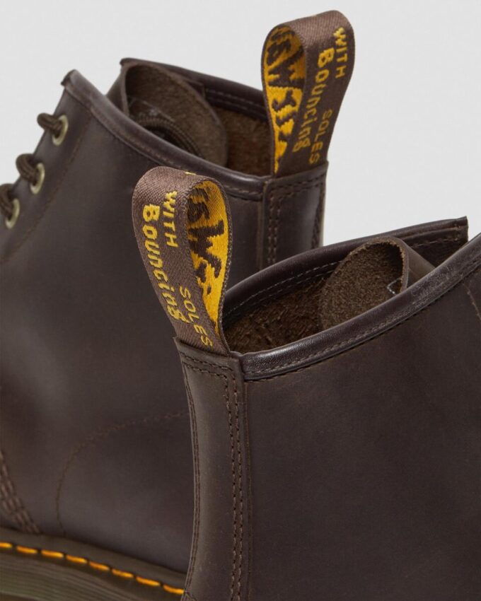 101 Crazy Horse Leder-Stiefeletten