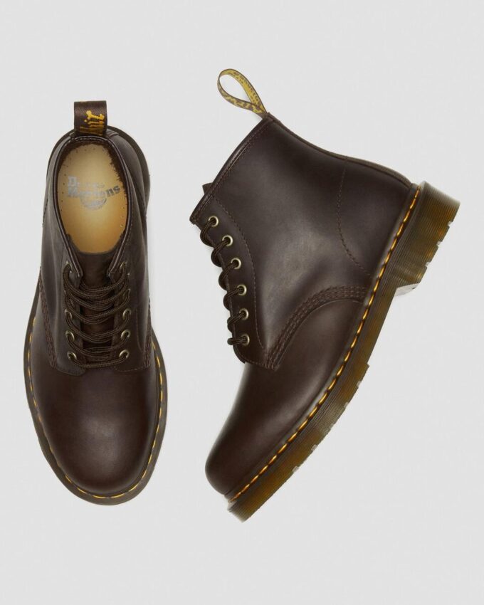 101 Crazy Horse Leder-Stiefeletten