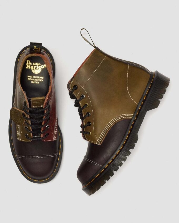 101 Dead Stock Made in England Leder-Schnürstiefel 101 Dead Stock Made in England Leder-Schnürstiefel