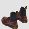 1460 / 1461 MM6 Lederstiefel mit Stahlkappe