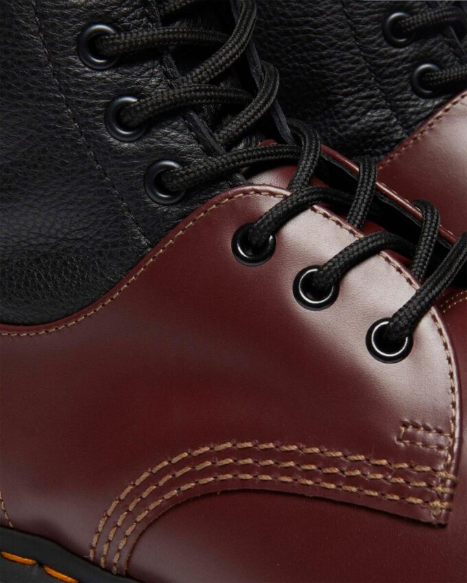 1460 / 1461 MM6 Lederstiefel mit Stahlkappe