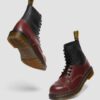 1460 / 1461 MM6 Lederstiefel mit Stahlkappe