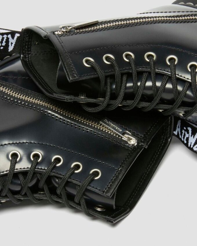 1460 Bex Smooth Leather-Schnürstiefel mit Reißverschluss 1460 Bex Smooth Leather-Schnürstiefel mit Reißverschluss