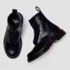 1460 CROCO Stiefel aus Leder mit Krokodilprägung 1460 CROCO Stiefel aus Leder mit Krokodilprägung
