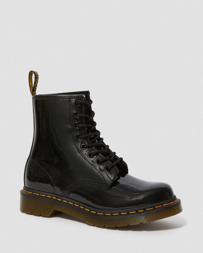 1460 Damen-Schnürstiefel aus Patent Leather