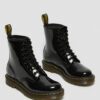 1460 Damen-Schnürstiefel aus Patent Leather