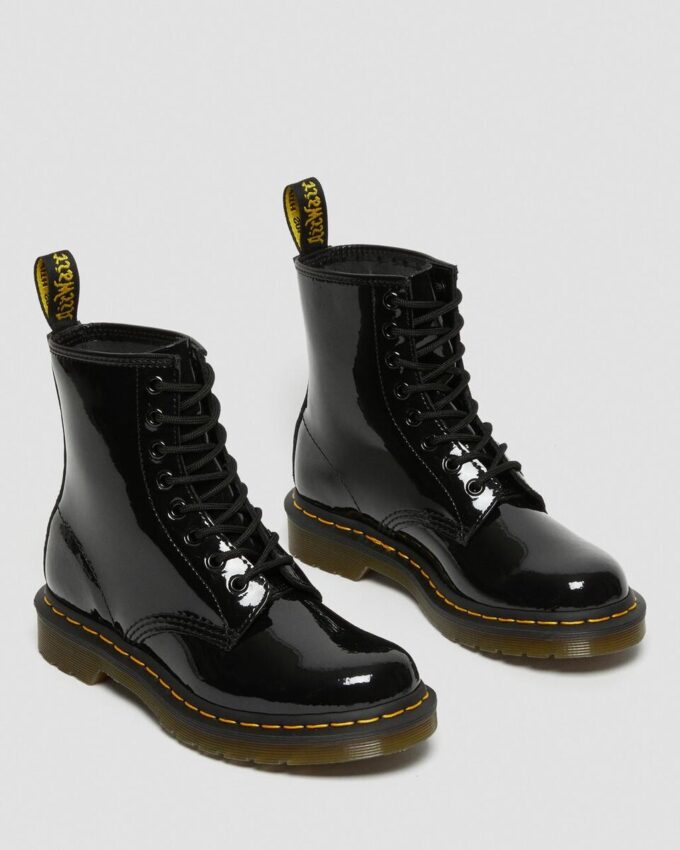 1460 Damen-Schnürstiefel aus Patent Leather