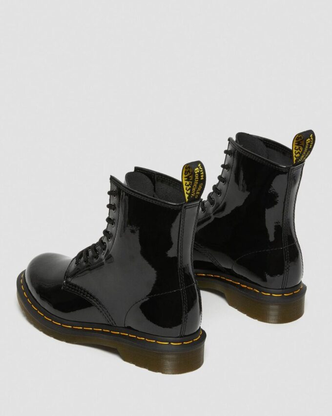 1460 Damen-Schnürstiefel aus Patent Leather