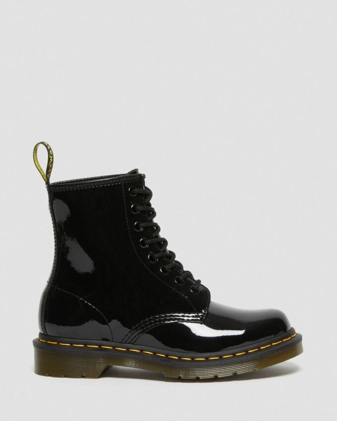 1460 Damen-Schnürstiefel aus Patent Leather