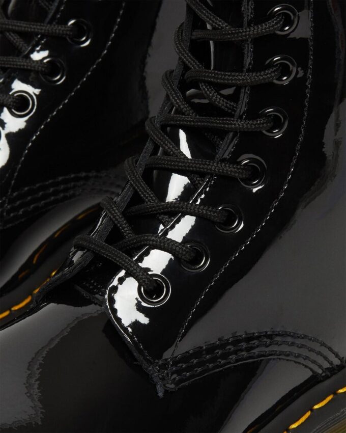 1460 Damen-Schnürstiefel aus Patent Leather