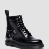 1460 Harness Leder-Schnürstiefel