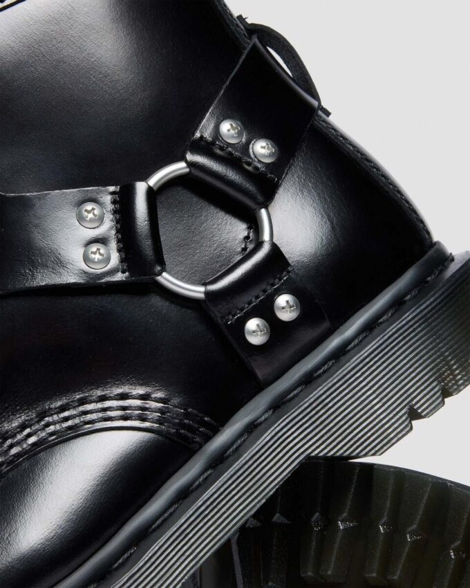 1460 Harness Leder-Schnürstiefel