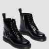 1460 Harness Leder-Schnürstiefel