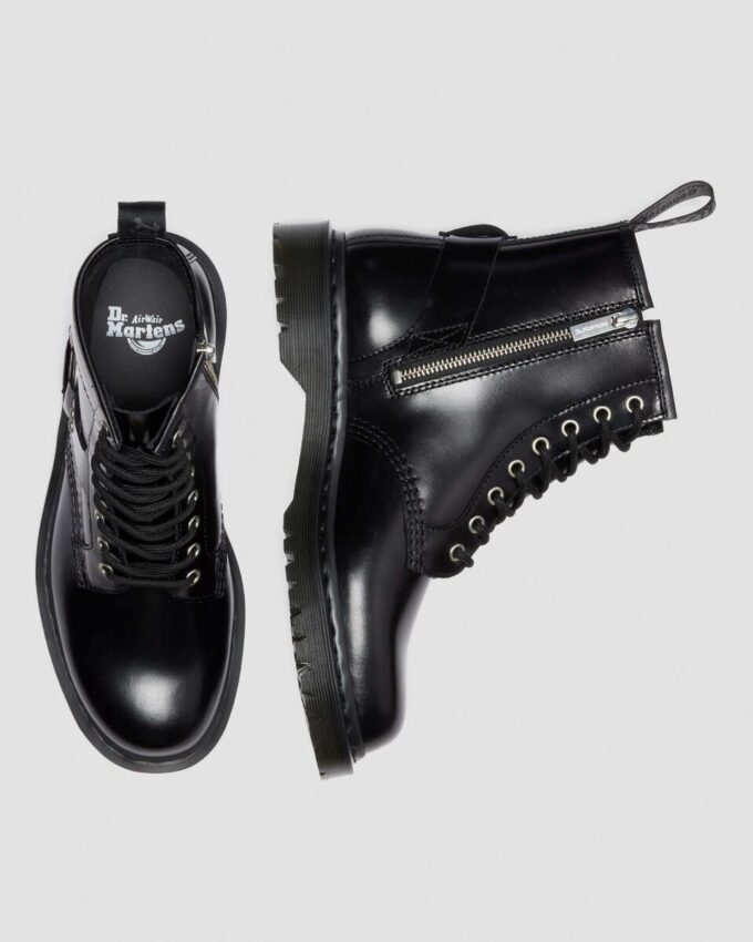 1460 Harness Leder-Schnürstiefel