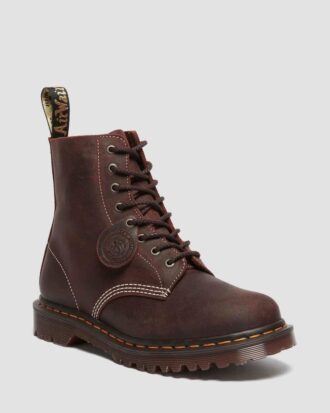 1460 Hergestellt in England Wax Commander Schnürstiefel