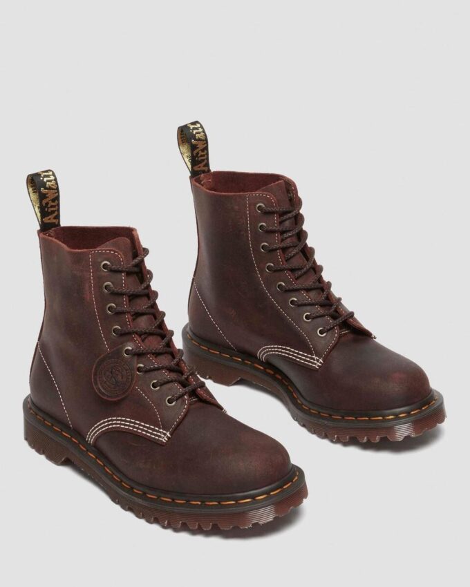 1460 Hergestellt in England Wax Commander Schnürstiefel