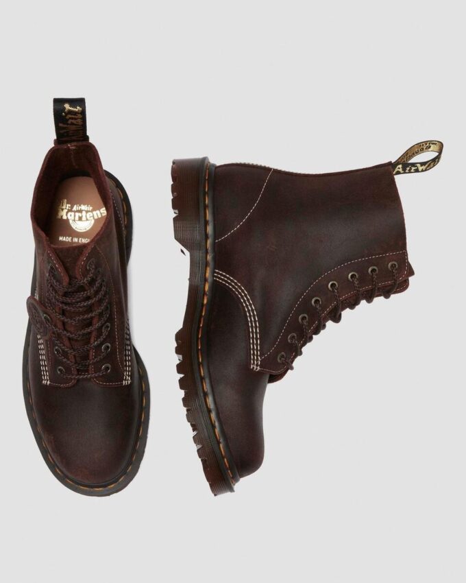 1460 Hergestellt in England Wax Commander Schnürstiefel