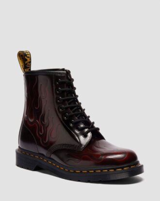 1460 Inferno Arcadia Rub Off Lederstiefel