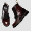 1460 Inferno Arcadia Rub Off Lederstiefel