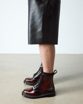 1460 Inferno Arcadia Rub Off Lederstiefel