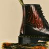 1460 Inferno Arcadia Rub Off Lederstiefel