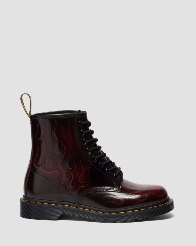 1460 Inferno Arcadia Rub Off Lederstiefel