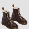 1460 Kunstfellgefütterte Schnürstiefel aus Leder 1460 Kunstfellgefütterte Schnürstiefel aus Leder