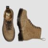 1460 Made in England Emboss Suede Schnürstiefel