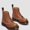 1460 Made in England Soft Boa Embossed Leather Bump Toe Boots