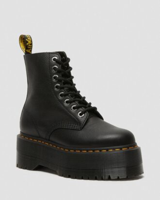 1460 Max Leder-Platform-Stiefel