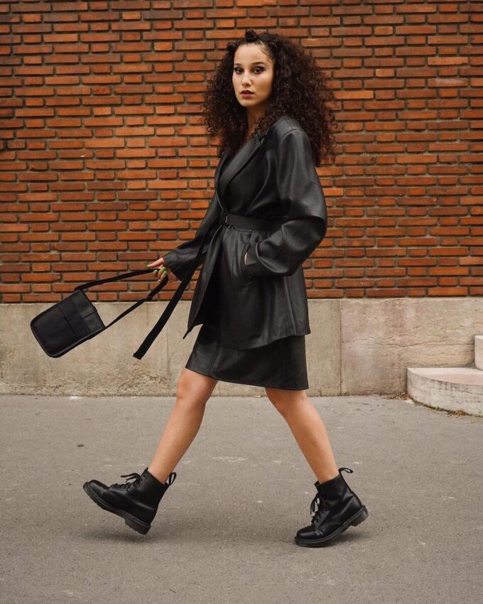 1460 MONO Schnürstiefel aus Smooth Leather