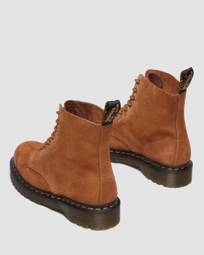 1460 Pascal Bex Schnürstiefel aus weichem Nubukleder 1460 Pascal Bex Schnürstiefel aus weichem Nubukleder