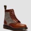 1460 Pascal Hergestellt in England Harris Tweed und Lederstiefel 1460 Pascal Hergestellt in England Harris Tweed und Lederstiefel