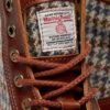 1460 Pascal Hergestellt in England Harris Tweed und Lederstiefel 1460 Pascal Hergestellt in England Harris Tweed und Lederstiefel