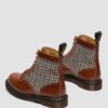 1460 Pascal Hergestellt in England Harris Tweed und Lederstiefel 1460 Pascal Hergestellt in England Harris Tweed und Lederstiefel