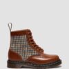 1460 Pascal Hergestellt in England Harris Tweed und Lederstiefel 1460 Pascal Hergestellt in England Harris Tweed und Lederstiefel