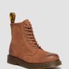 1460 Pascal Tumbled Nubuck Schnürstiefel