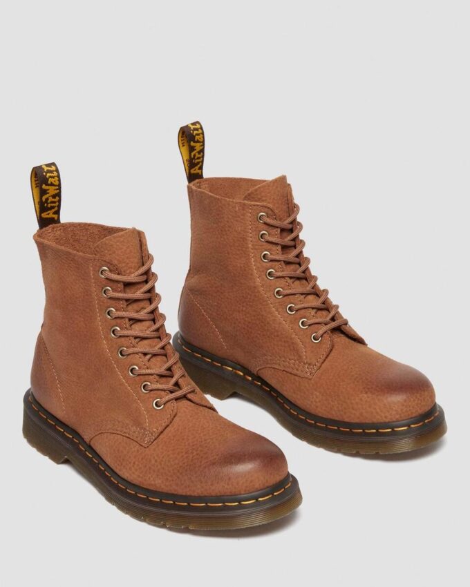 1460 Pascal Tumbled Nubuck Schnürstiefel