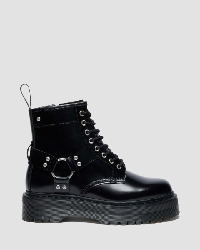 1460 Quad Harness Leder-Platform-Boots 1460 Quad Harness Leder-Platform-Boots