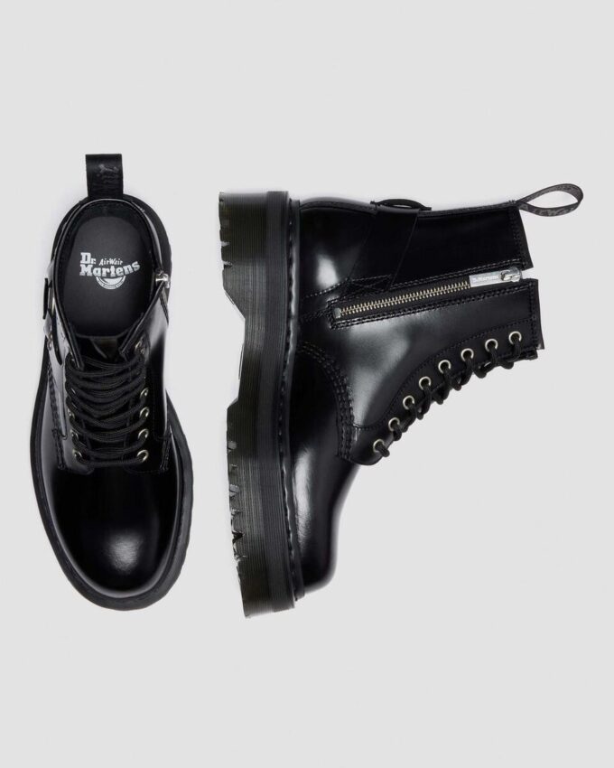 1460 Quad Harness Leder-Platform-Boots 1460 Quad Harness Leder-Platform-Boots