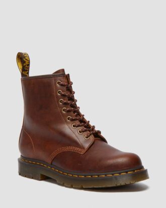 1460 RUTSCHFESTE Leder-Schnürstiefel