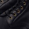 1460 Schnürstiefel aus Grizzly-Leder mit Kunstfellfutter 1460 Schnürstiefel aus Grizzly-Leder mit Kunstfellfutter