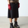 1460 Schnürstiefel aus Leder mit Kunstfellfutter