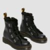 1460 Schnürstiefel aus Leder mit Kunstfellfutter