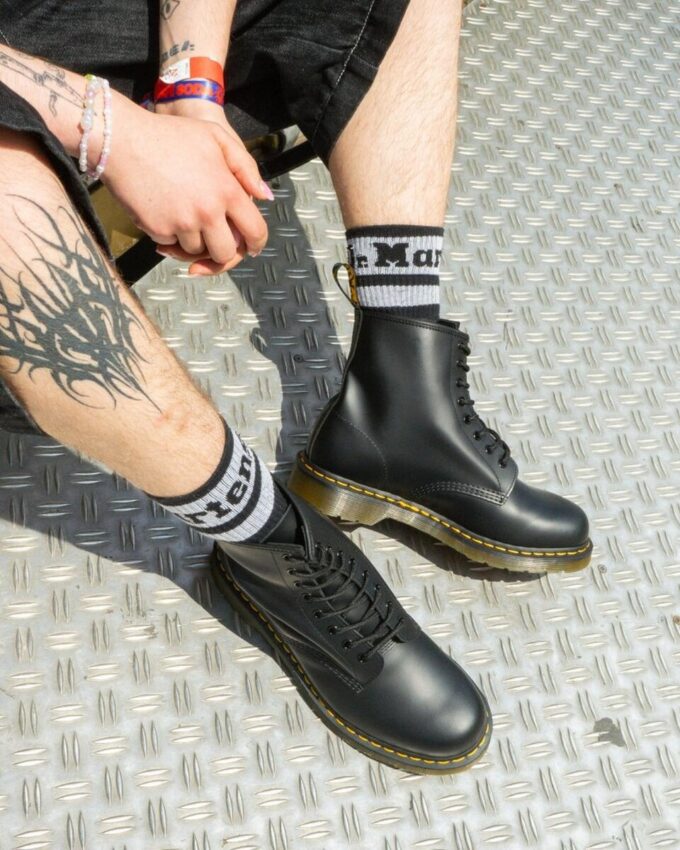 1460 Schnürstiefel aus Smooth Leather