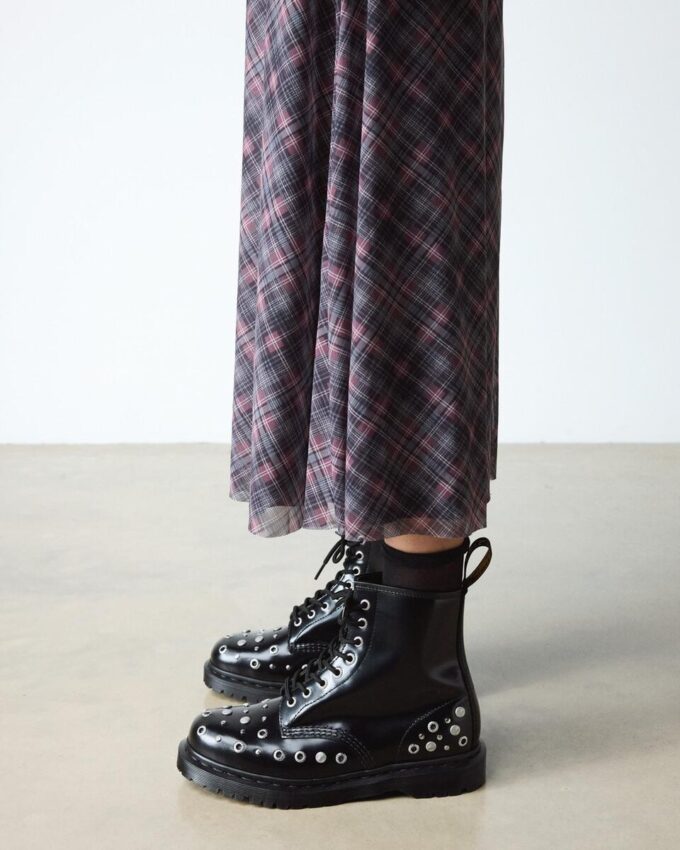 1460 Studded Buttero Lederstiefel
