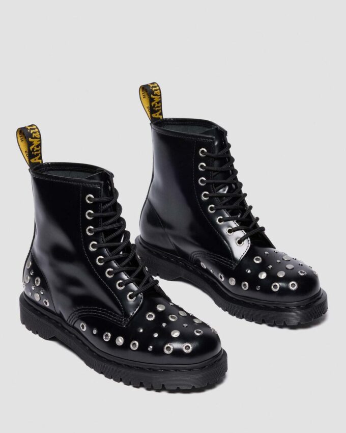 1460 Studded Buttero Lederstiefel